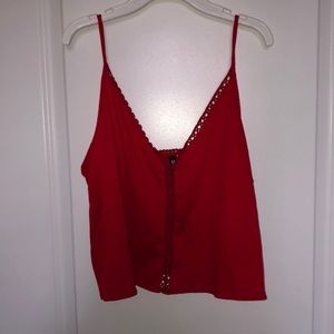 Super sexy red crop top